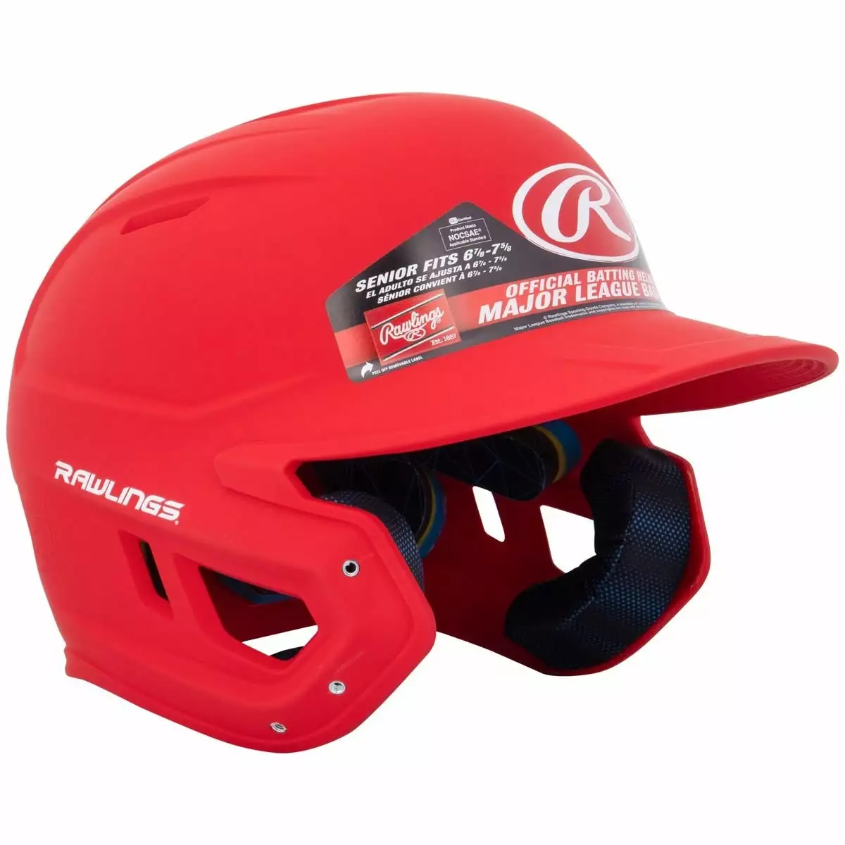 Rawlings Mach Matte Batting Helmet: MACH 5 Rawlings Mach Matte Batting Helmet: MACH - Image 3