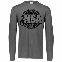 DSG Apparel National Softball Association NSA Tone Tri Blend Long Sleeve Shirt