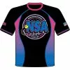 DSG Apparel National Softball Association NSA VICE Sublimated Short Sleeve Shirt -Deals BaseBallBat Store NSAVICEFRONT