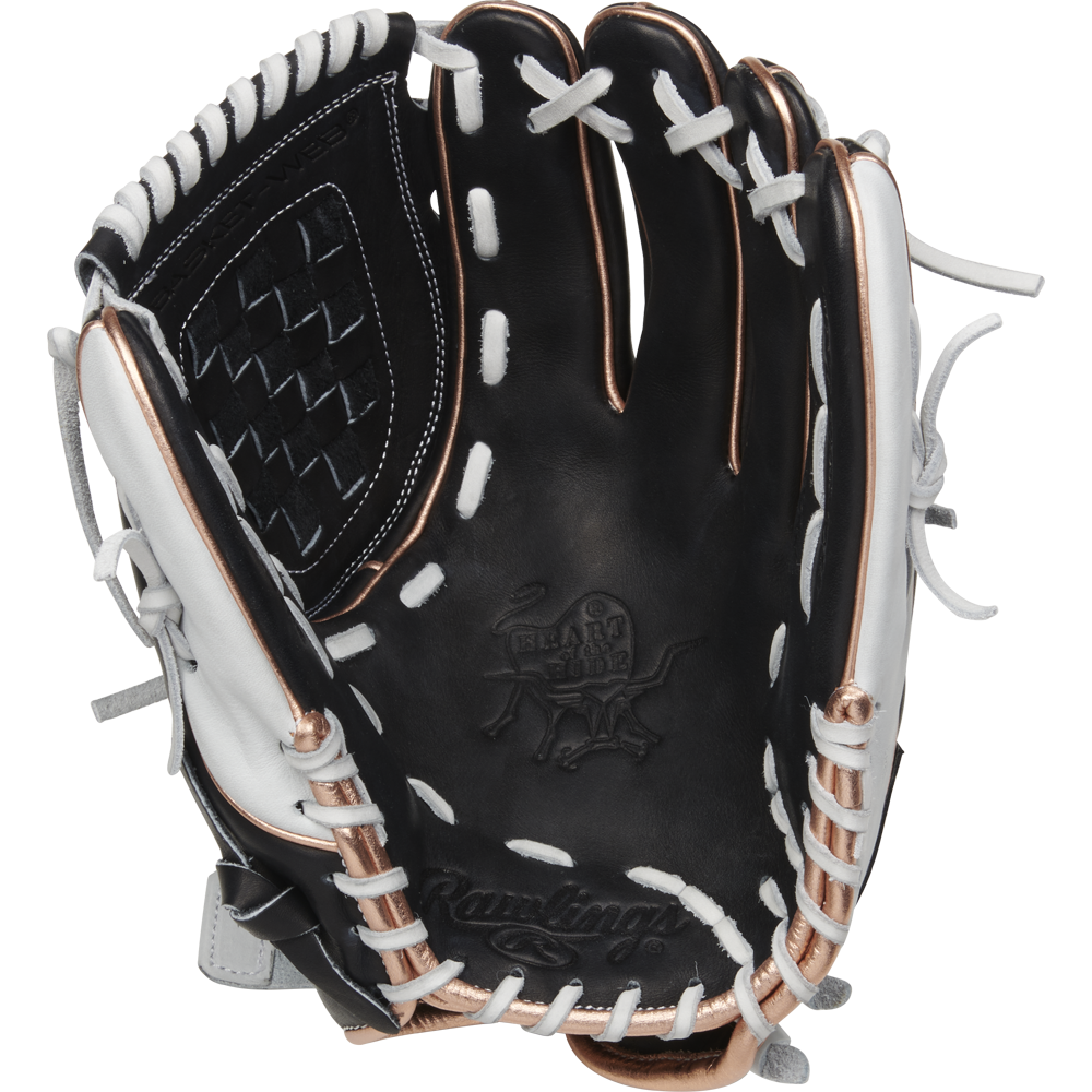 Rawlings Heart of the Hide 12" Fastpitch Glove: PRO120SB-3BRG 2 Rawlings Heart of the Hide 12" Fastpitch Glove: PRO120SB-3BRG - Image 2