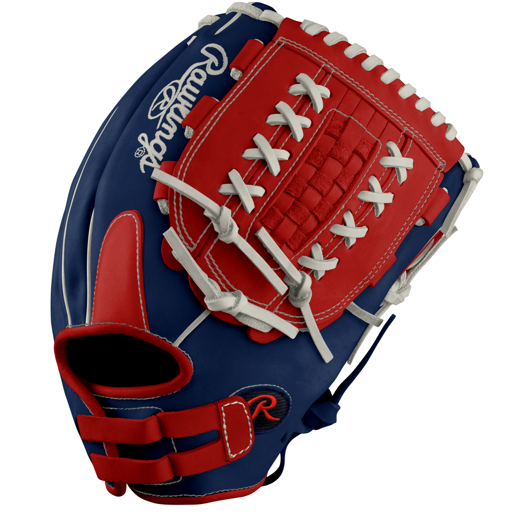 Rawlings Heart of the Hide 12.5" DSG Exclusive Fastpitch Glove: PRO125KR-18RWBDSG 3 Rawlings Heart of the Hide 12.5" DSG Exclusive Fastpitch Glove: PRO125KR-18RWBDSG
