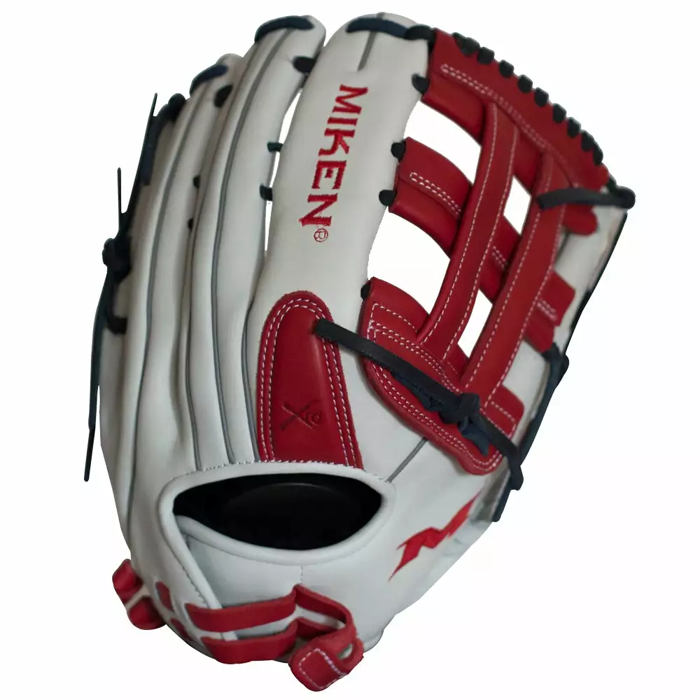 Miken Pro Series 13.5" Slowpitch Glove: PRO135-WSN 3 Miken Pro Series 13.5" Slowpitch Glove: PRO135-WSN