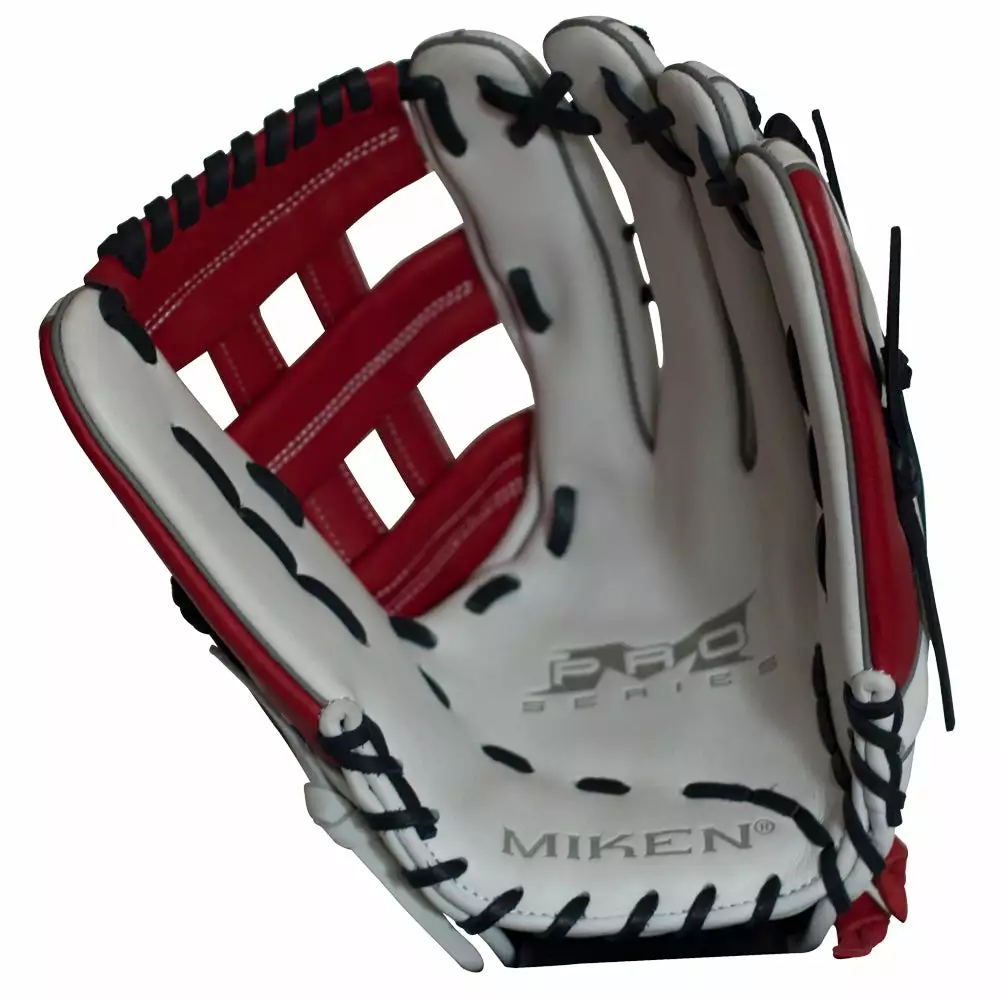 Miken Pro Series 13.5" Slowpitch Glove: PRO135-WSN 4 Miken Pro Series 13.5" Slowpitch Glove: PRO135-WSN - Image 2