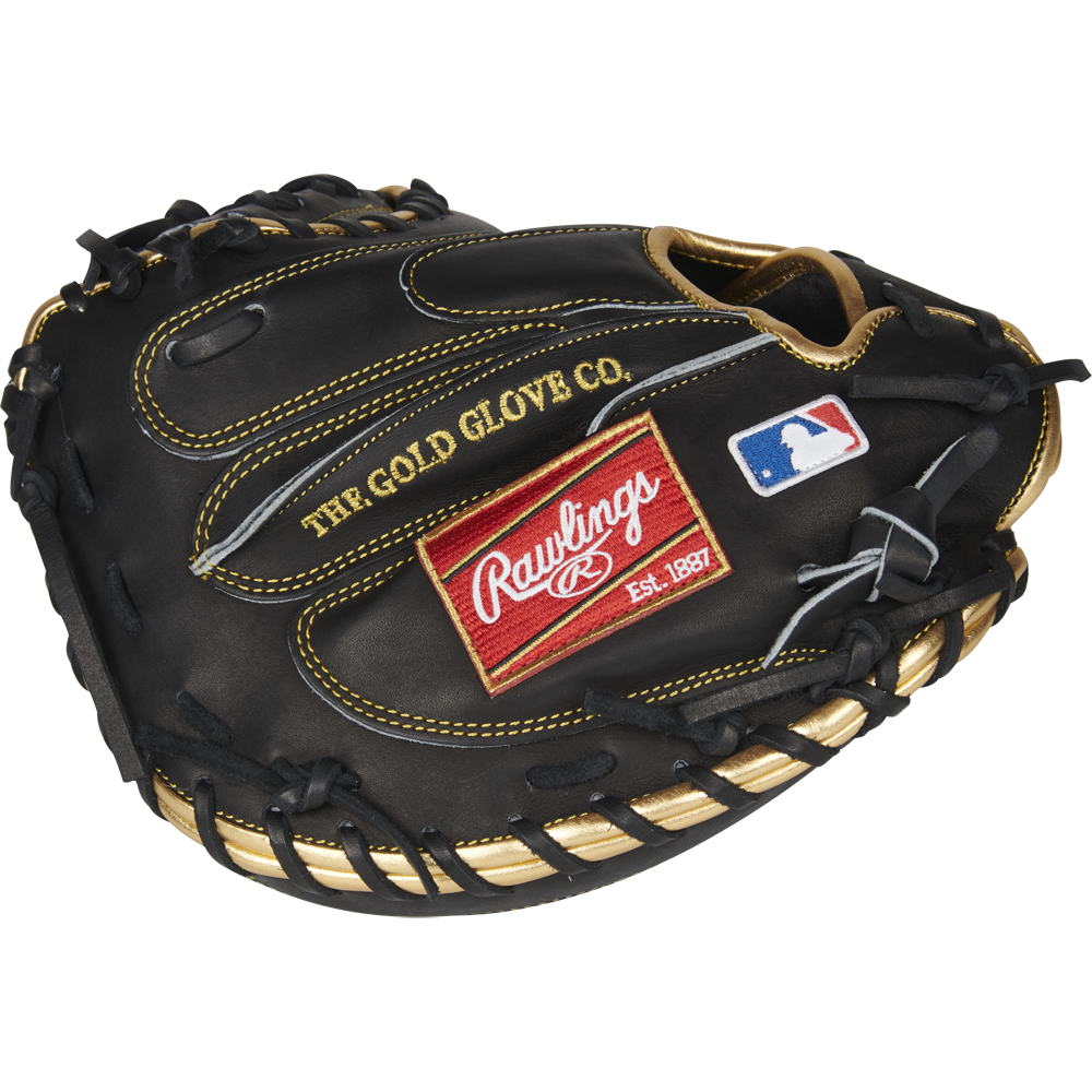 Rawlings Heart of the Hide 33.5" Baseball Catcher's Mitt: PROGS24 6 Rawlings Heart of the Hide 33.5" Baseball Catcher's Mitt: PROGS24 - Image 4