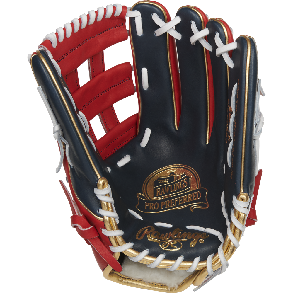 Rawlings Pro Preferred 12.75" Ronald Acuña Jr. GM Baseball Glove: PROSRA13 4 Rawlings Pro Preferred 12.75" Ronald Acuña Jr. GM Baseball Glove: PROSRA13 - Image 2