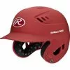Rawlings Velo Matte Batting Helmet: R16M -Deals BaseBallBat Store R16MJ S 3quarterleft