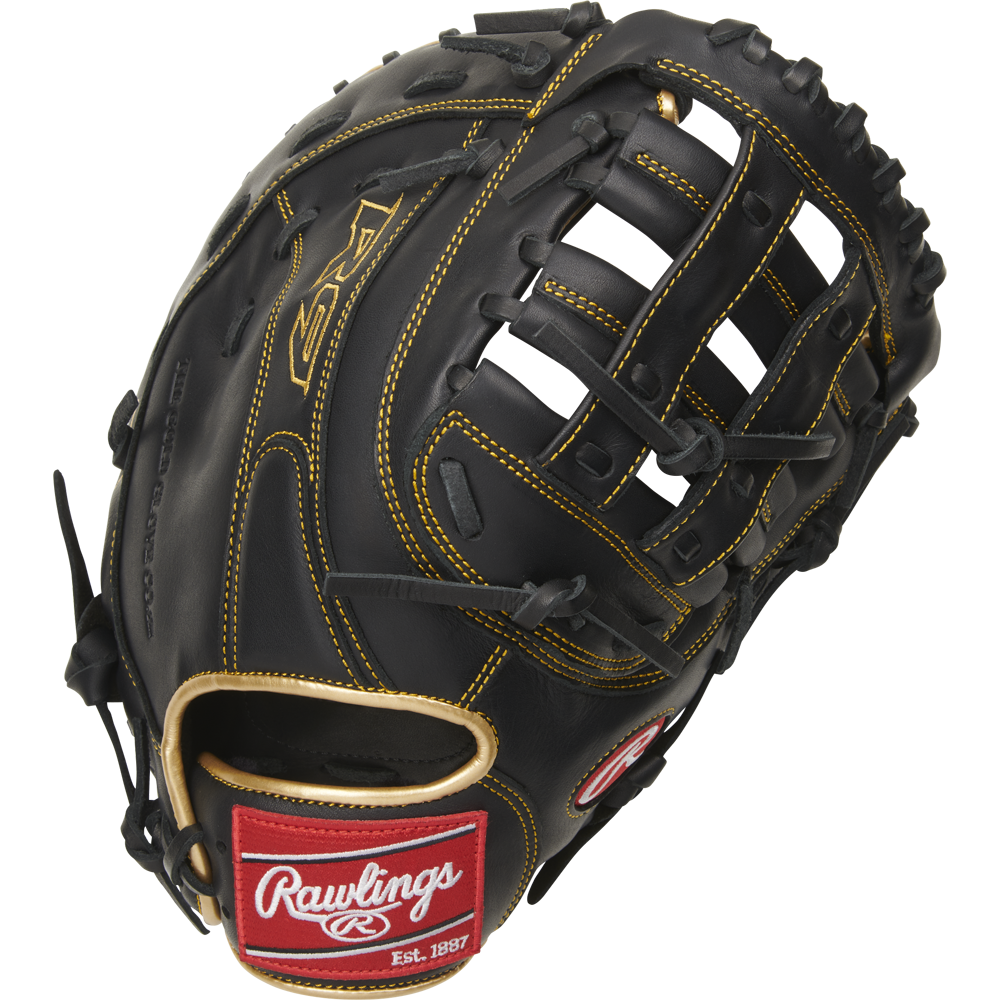 Rawlings R9 12.5" Baseball First Base Mitt: R9FM18BG 3 Rawlings R9 12.5" Baseball First Base Mitt: R9FM18BG