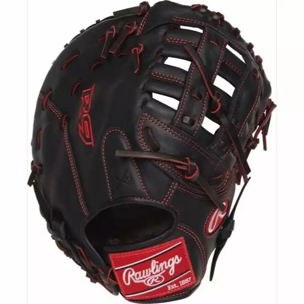 Rawlings R9 Youth Pro Taper 12" Baseball First Base Mitt: R9YPTFM16B 3 Rawlings R9 Youth Pro Taper 12" Baseball First Base Mitt: R9YPTFM16B