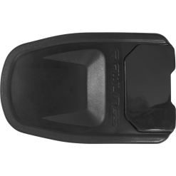 Rawlings R16 Reverse Batting Helmet Extension (Jaw Guard): REVEXT