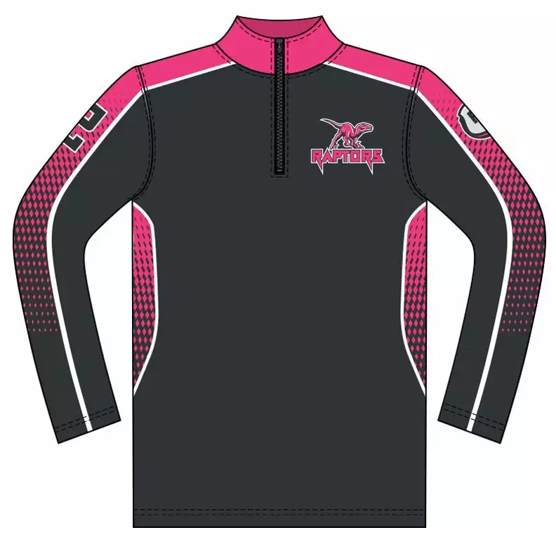 Champro Sports Champro Custom Sublimated 1/4 Zip Pullovers: JUICE 1/4ZIP 3 Champro Sports Champro Custom Sublimated 1/4 Zip Pullovers: JUICE 1/4ZIP