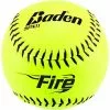 Baden NSA Fire ICON 11" 44/400 Synthetic Slowpitch Softballs: SPN11 -Deals BaseBallBat Store SPN112