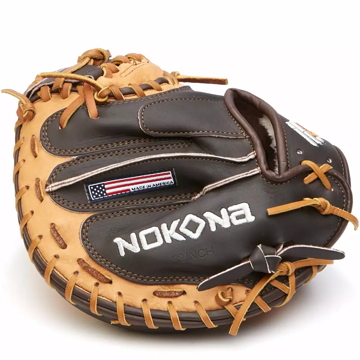 Nokona Alpha 2020 32"± Baseball Catcher's Mitt: S2 5 Nokona Alpha 2020 32"± Baseball Catcher's Mitt: S2 - Image 3