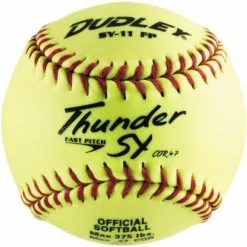 Dudley Non Association Thunder SY 11" 47/375 Synthetic Fastpitch Softballs: 43-712Y