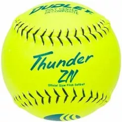 Dudley USSSA Thunder ZN Classic W 11" 44/400 Composite Slowpitch Softballs: 4U-553