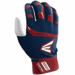 Easton Walk Off Adult Batting Gloves: A121802 -Deals BaseBallBat Store WALK OFF NAVYRED