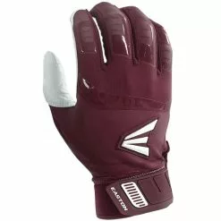 Easton Walk Off Adult Batting Gloves: A121802 -Deals BaseBallBat Store WALK OFF WHITEMAROON