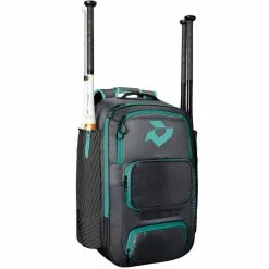 DeMarini Spectre Backpack: WB57176 -Deals BaseBallBat Store WB5717602 1 Spectre Backpack Grey Mint.png.cq5dam.web .1200.1200