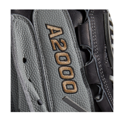 Wilson A2000 FPCM 34" SuperSkin Fastpitch Catcher's Mitt: WBW10021834 -Deals BaseBallBat Store WBW100218 5 A2000 C FPCM 34 GraySS Black