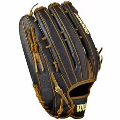 Wilson A2000 SP14SS 14" SuperSkin Slowpitch Glove: WBW10040414 -Deals BaseBallBat Store WBW100404 3 2022 A2000 SP14SS BL Saddle Tan.png.cq5dam.web .1200.1200