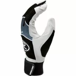 Rawlings Workhorse Adult Batting Gloves: WH950BG 19 Rawlings Workhorse Adult Batting Gloves: WH950BG -Deals BaseBallBat Store WH950BGblack side