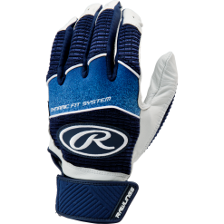Rawlings Workhorse Adult Batting Gloves: WH950BG 17 Rawlings Workhorse Adult Batting Gloves: WH950BG -Deals BaseBallBat Store WH950BGnavy back
