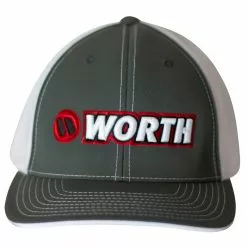 Worth 404M Mesh Trucker Flex Fit Hat: WTHTRK-CWW