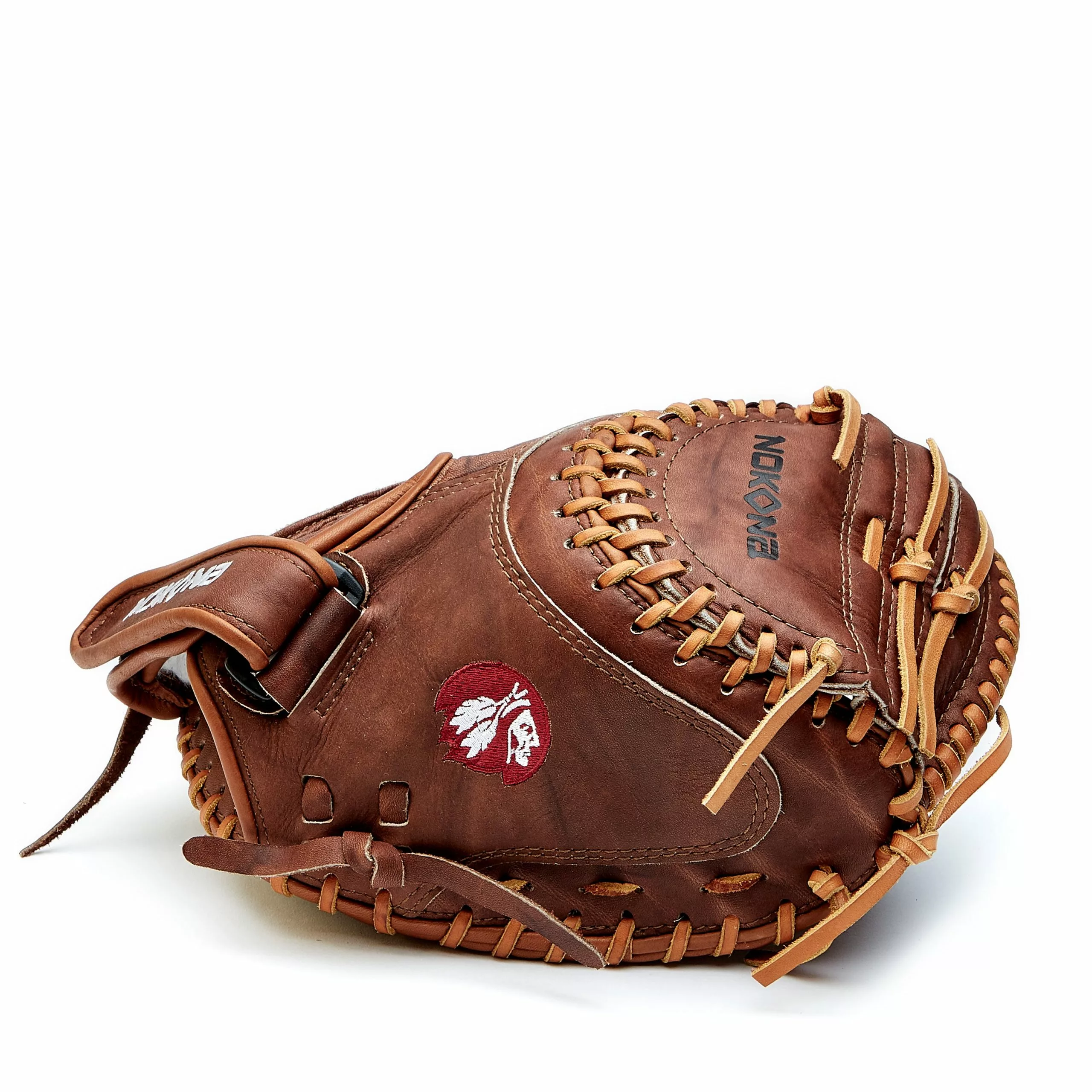 Nokona Walnut 32.5" Fastpitch Catcher's Mitt: W-V3250 5 Nokona Walnut 32.5" Fastpitch Catcher's Mitt: W-V3250 - Image 3