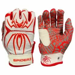 Spiderz HYBRID Adult Batting Gloves: HYB 16 Spiderz HYBRID Adult Batting Gloves: HYB -Deals BaseBallBat Store WhiteRed 1024x1024 a8e764fd 7ccf 4b4a b8e8 58a782718147