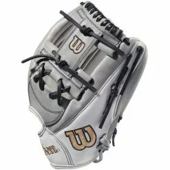 Wilson A2000 H75 11.75" Fastpitch Glove: WBW1004371175 -Deals BaseBallBat Store a8155c3eef95f7dd1b41438c59347b5f5505b78b WBW100437 2 A2000 FP IF H75 1175 Grey White