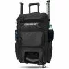 PowerNet Odyssey Rolling Gear Bag (Backpack): B014-BK 1 PowerNet Odyssey Rolling Gear Bag (Backpack): B014-BK -Deals BaseBallBat Store b014