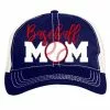 Pacific Headwear Baseball Mom Vintage Trucker Snapback Hat: V67NW -Deals BaseBallBat Store baseball mom hat