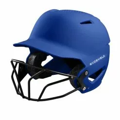 Diamond Sport Gear Online Shop -Deals BaseBallBat Store c77d019847ce75f10144fa0ef536fd86cebdc2a6 WTV7135RO 0 Evo XVT Batting Helmet Matte Royal wFastpitchMask