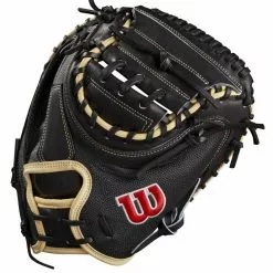 Wilson A2000 M1DSS 33.5" SuperSkin Baseball Catcher's Mitt: WBW100114335 -Deals BaseBallBat Store cb221c76fd660b50db78e580012d1c0372300b8c WBW100114 2 A2000 C M1DSS 335 Black BlackSS Blonde