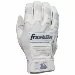 Franklin CFX Pro Full Color Chrome Adult Batting Gloves: 205 32 Franklin CFX Pro Full Color Chrome Adult Batting Gloves: 205 -Deals BaseBallBat Store cfx pro full color chrome white 20591f front