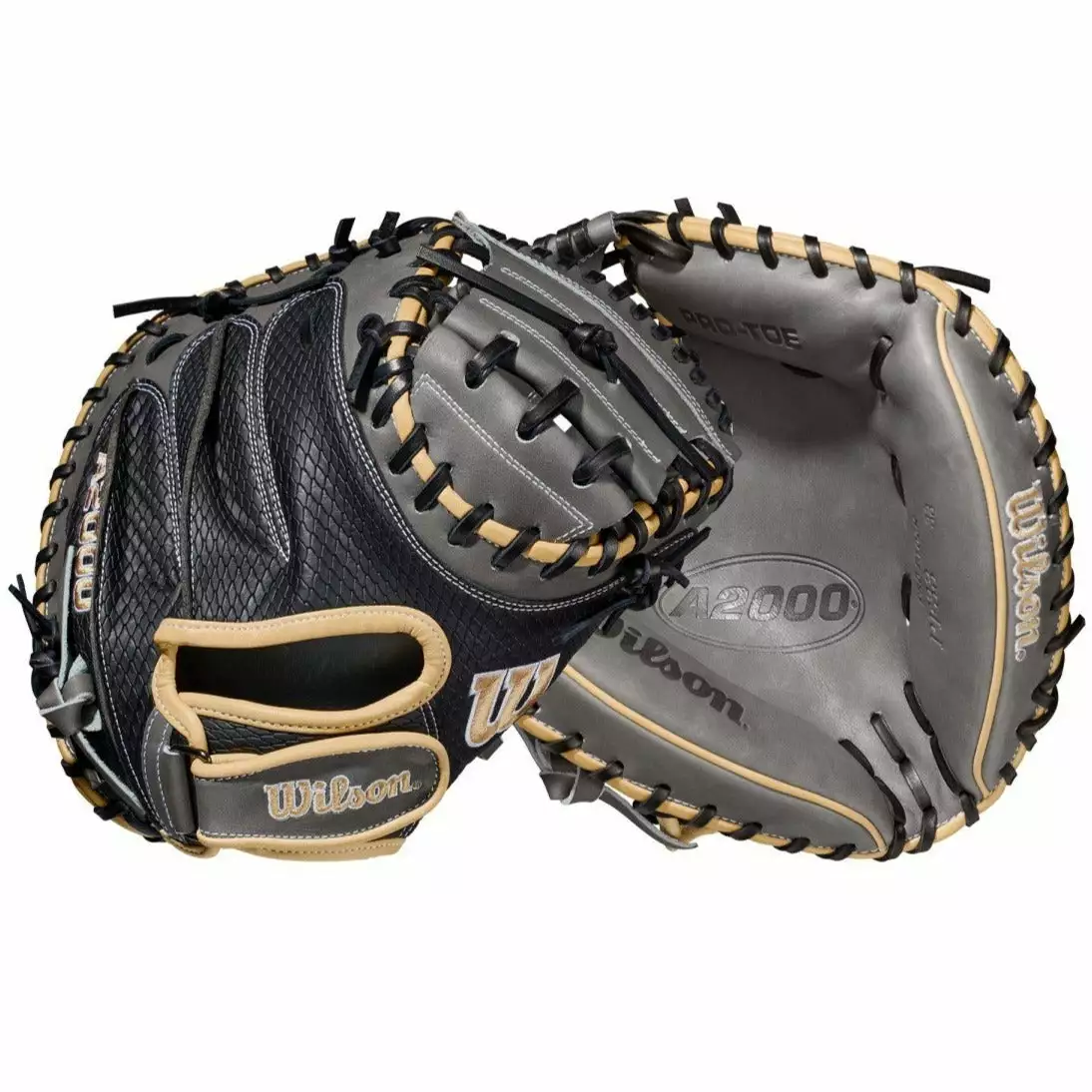 Wilson A2000 PF33SS 33" SuperSkin Baseball Catcher's Mitt: WBW10016233 10 Wilson A2000 PF33SS 33" SuperSkin Baseball Catcher's Mitt: WBW10016233 - Image 8