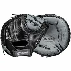Wilson A360 31.5" Baseball Catcher's Mitt: WBW100190315 9 Wilson A360 31.5" Baseball Catcher's Mitt: WBW100190315 -Deals BaseBallBat Store dd22f83f511f0dd0a1d7162bcfbbad9ef0860646 WBW100191 8 A360 Baseball 315 Black Grey