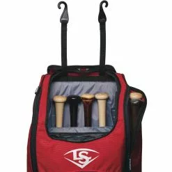 Louisville Slugger Select Rig Wheeled Player Bag: WTL9701 14 Louisville Slugger Select Rig Wheeled Player Bag: WTL9701 -Deals BaseBallBat Store df6cbec6fbc9b6918dc513bcab618f7fe85be34c wtl9701sc louisville select wheeled bag red black pockets 3