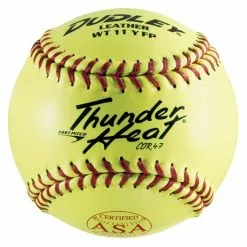 Dudley ASA Thunder Heat 11" 47/375 Leather Fastpitch Softballs: 4A-531Y