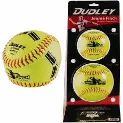 Dudley Jennie Finch Training Softballs (Set of 2): 4FPPT11R / 4FPPT12R 9 Dudley Jennie Finch Training Softballs (Set of 2): 4FPPT11R / 4FPPT12R -Deals BaseBallBat Store dudley jennie finch fastpitch training softball sets 43c