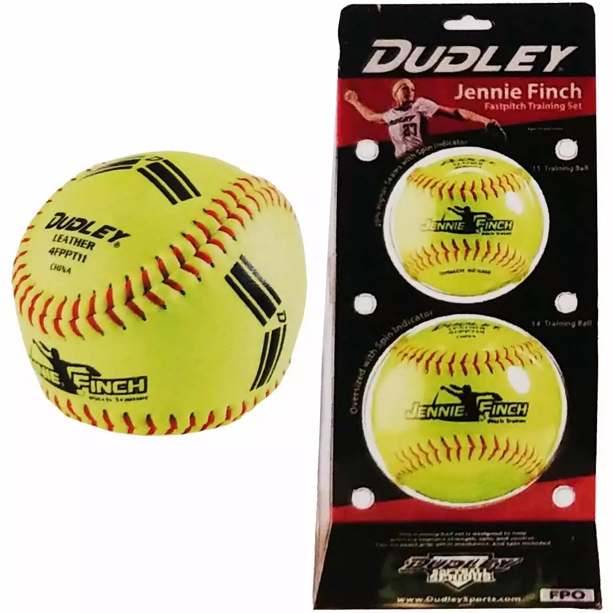 Dudley Jennie Finch Training Softballs (Set of 2): 4FPPT11R / 4FPPT12R 6 Dudley Jennie Finch Training Softballs (Set of 2): 4FPPT11R / 4FPPT12R - Image 4