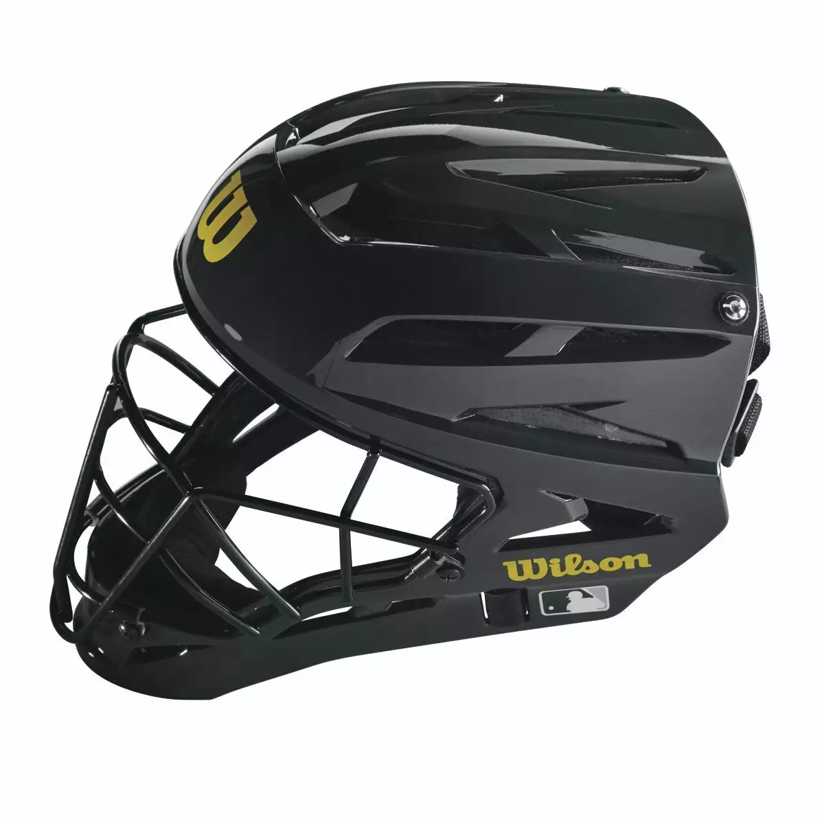Wilson Pro Stock Steel Umpire Helmet: WTA5801BL 5 Wilson Pro Stock Steel Umpire Helmet: WTA5801BL - Image 3