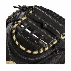 Wilson A2000 M1DSS 33.5" SuperSkin Baseball Catcher's Mitt: WBW100114335 -Deals BaseBallBat Store fafeefc99380b870ee0250b32168cf0d82c77dbc WBW100114 4 A2000 C M1DSS 335 Black BlackSS Blonde