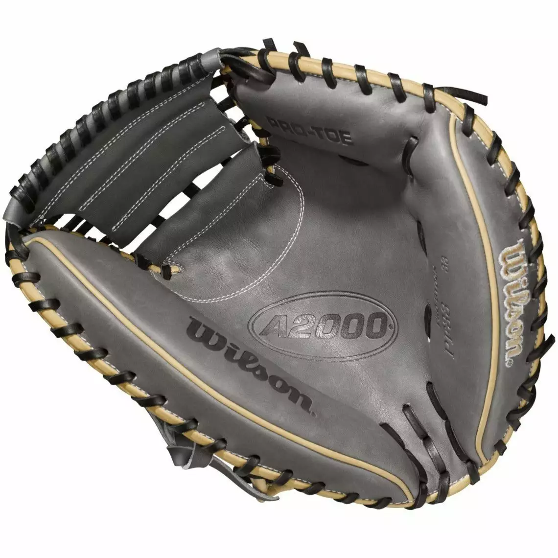 Wilson A2000 PF33SS 33" SuperSkin Baseball Catcher's Mitt: WBW10016233 4 Wilson A2000 PF33SS 33" SuperSkin Baseball Catcher's Mitt: WBW10016233 - Image 2