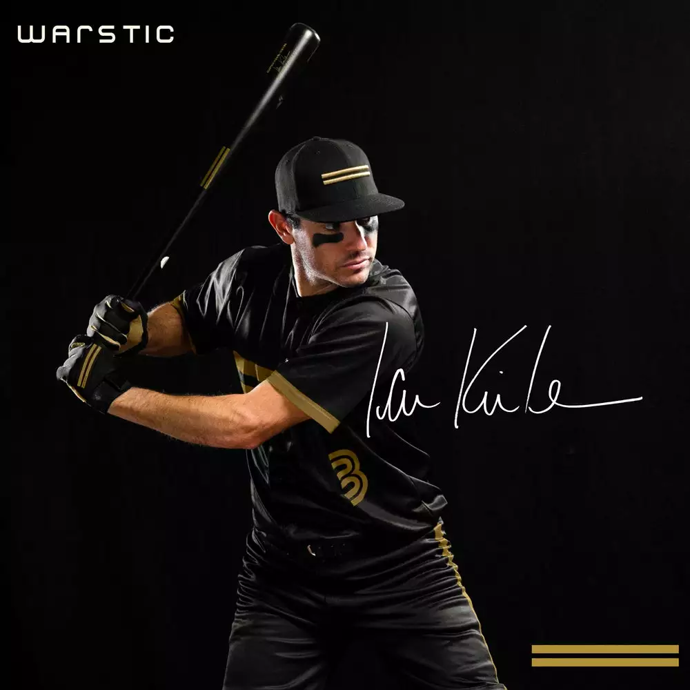 Warstic WSIK58 Ian Kinsler Pro Signature Maple Wood Bat: WB-IKSM 4 Warstic WSIK58 Ian Kinsler Pro Signature Maple Wood Bat: WB-IKSM - Image 2