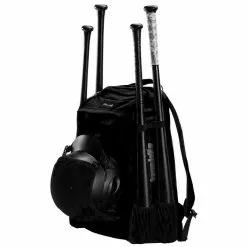 Franklin MLB® Traveler Chrome Bat Pack Backpack: 23482C 16 Franklin MLB® Traveler Chrome Bat Pack Backpack: 23482C -Deals BaseBallBat Store mlb traveler elite chrome bat pack black 2 1