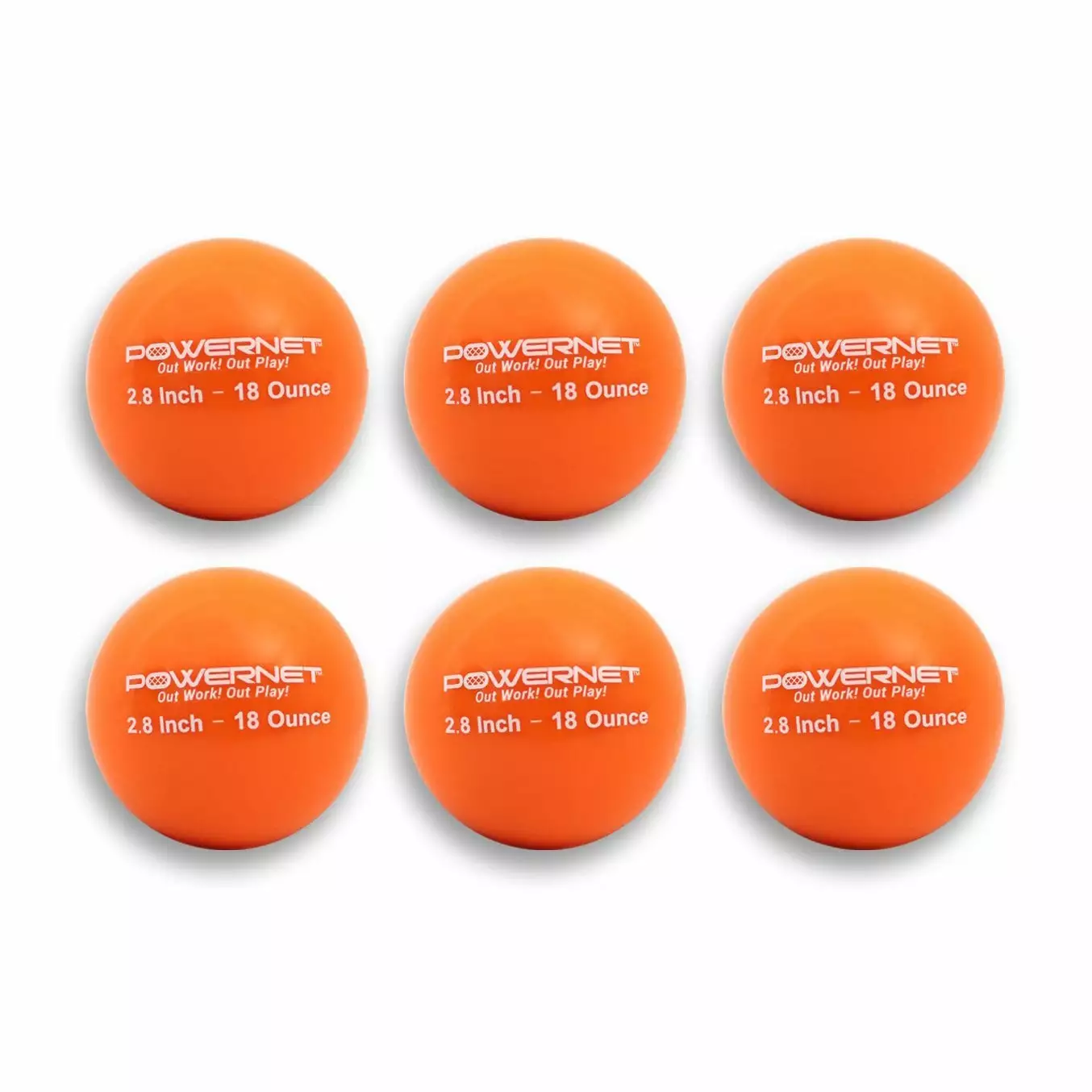 PowerNet 2.8" Weighted Hitting and Batting Training Ball (6 Pack): 1004 6 PowerNet 2.8" Weighted Hitting and Batting Training Ball (6 Pack): 1004 - Image 4