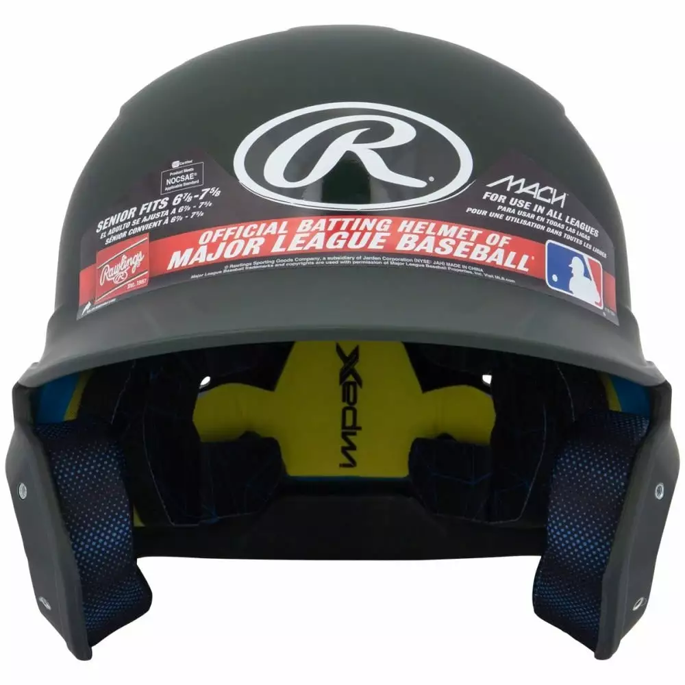 Rawlings Mach Matte Batting Helmet: MACH 7 Rawlings Mach Matte Batting Helmet: MACH - Image 5
