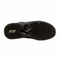 3n2 Reaction Lo Black Umpire Field Shoes: REACTION -Deals BaseBallBat Store reaction lo black black bottom