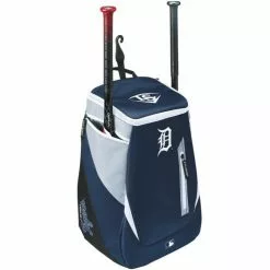 Louisville Slugger Genuine MLB Backpack - Detroit Tigers: WTL9302TCDET